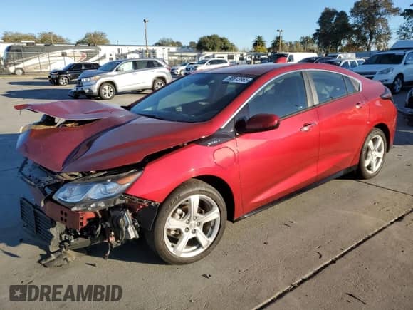 ✅ 2018 Chevrolet Volt LT • VIN: 1G1RC6S53JU158720 • Lot: 90813965. Listed on Copart with 90,736 mi. Free auction sales archive from the USA and detailed vehicle history report at DreamBid. Image 1.