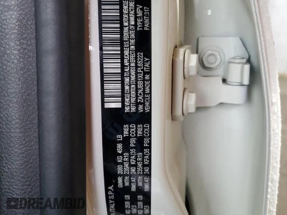 ✅ 2020 Jeep Renegade Latitude • VIN: ZACNJBB1XLPL65222 • Lot: 86848675. Listed on Copart with 36,538 mi. Free auction sales archive from the USA and detailed vehicle history report at DreamBid. Image 13.