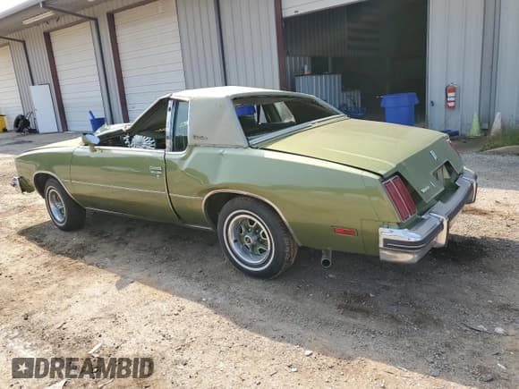 ✅ 1979 Oldsmobile Cutlass • VIN: 3R47F9D490827 • Lot: 73538484. Listed on Copart with 6,144 mi. Free auction sales archive from the USA and detailed vehicle history report at DreamBid. Image 2.