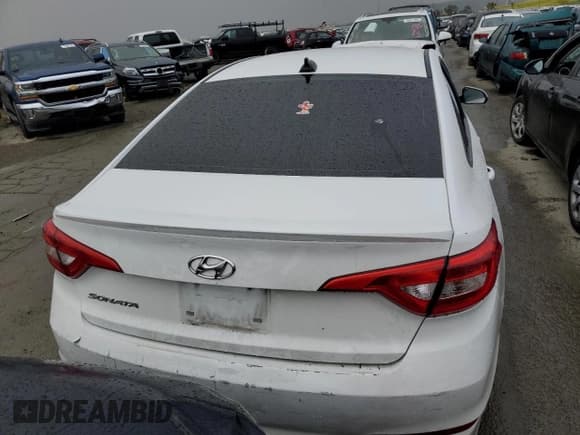 ✅ 2017 Hyundai Sonata SE • VIN: 5NPE24AF5HH581181 • Lot: 46313423. Listed on Copart with Not provided. Free auction sales archive from the USA and detailed vehicle history report at DreamBid. Image 6.