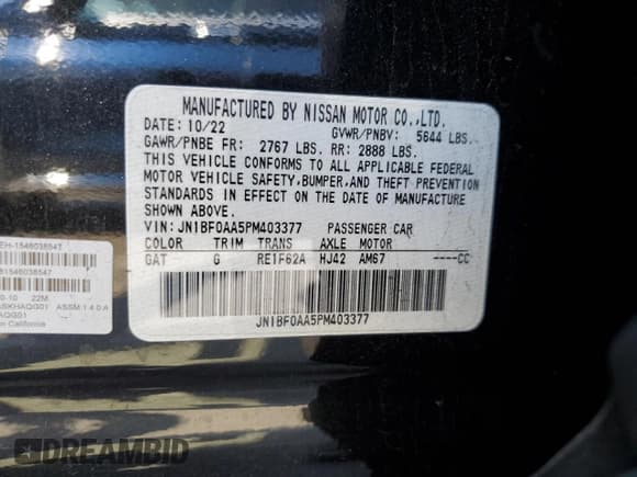 ✅ 2023 Nissan ARIYA Venture+ • VIN: JN1BF0AA5PM403377 • Lot: 52382235. Wystawiony na Copart z przebiegiem 12 689 mil. Bezpłatny archiwum sprzedaży aukcyjnych z USA i szczegółowy raport historii pojazdu na DreamBid. Zdjęcie 14.