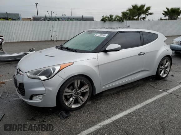 ✅ 2013 Hyundai Veloster w/Gray Int • VIN: KMHTC6AD2DU093056 • Lot: 81179253. Listed on Copart with 144,405 mi. Free auction sales archive from the USA and detailed vehicle history report at DreamBid. Image 1.