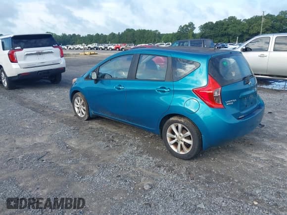 ✅ 2014 Nissan Note S Plus • VIN: 3N1CE2CP2EL393676 • Lot: 42715397. Listed on IAAI with 90,909 mi. Free auction sales archive from the USA and detailed vehicle history report at DreamBid. Image 3.