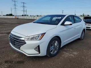 2020 Hyundai Elantra SEL with VIN 5NPD84LF9LH560561, listed as a Copart auction lot 70518915 with 139,575 mi miles and Salvage title. Bid and sale history available at DreamBid. Image 1.