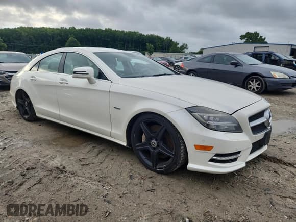 ✅ 2012 Mercedes-Benz CLS 550 • VIN: WDDLJ9BB5CA045629 • Lot: 64598765. Listed on Copart with 169,067 mi. Free auction sales archive from the USA and detailed vehicle history report at DreamBid. Image 4.