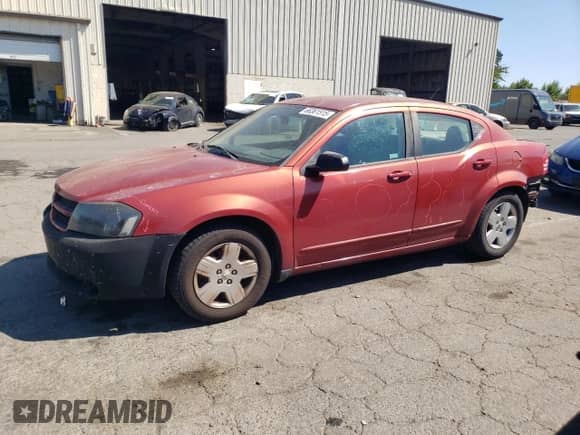 2008 Dodge Avenger SE z VIN 1B3LC46J78N187233, wystawiony jako Copart lot #66361515 z przebiegiem 221 342 mil mil oraz Szkoda całkowita • Salvage title. Historia ofert i sprzedaży dostępna na DreamBid. Obrazek 1.
