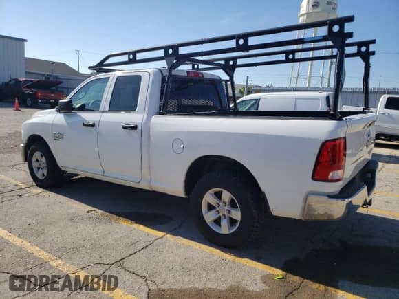 2019 Ram 1500 Express with VIN 1C6RR7FG5KS685508, listed as a Copart auction lot 58891584 with 162,114 mi miles and Salvage title. Bid and sale history available at DreamBid. Image 2.
