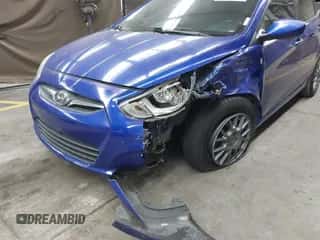 2014 Hyundai Accent GLS with VIN KMHCT4AE6EU727970, listed as a IAAI auction lot 43413007 with 121,895 mi miles and . Bid and sale history available at DreamBid. Image 6.