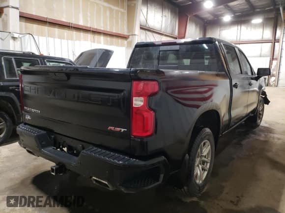 ✅ 2020 Chevrolet Silverado 1500 RST • VIN: 1GCUYEED0LZ110002 • Lot: 53970645. Listed on Copart with 84,156 mi. Free auction sales archive from the USA and detailed vehicle history report at DreamBid. Image 3.