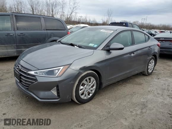 ✅ 2019 Hyundai Elantra SE • VIN: 5NPD74LF2KH461663 • Lot: 47359335. Listed on Copart with 45,914 mi. Free auction sales archive from the USA and detailed vehicle history report at DreamBid. Image 1.