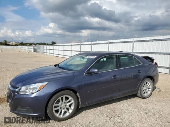 2015 Chevrolet Malibu LT with VIN 1G11C5SL6FF317604, listed as a Copart auction lot 80408425 with 50,752 mi miles and Salvage title. Bid and sale history available at DreamBid. Image 1.