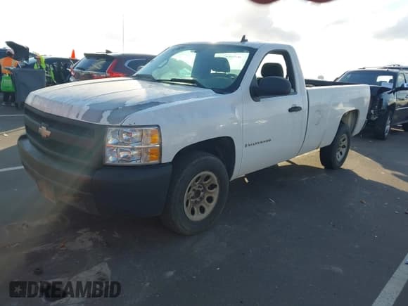 ✅ 2007 Chevrolet Silverado 1500 Work Truck • VIN: 1GCEC14C57Z591942 • Lot: 43617791. Listed on IAAI with 222,492 mi. Free auction sales archive from the USA and detailed vehicle history report at DreamBid. Image 2.