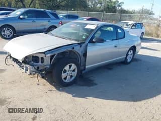 ✅ 2007 Chevrolet Monte Carlo LS • VIN: 2G1WJ15K279169131 • Lot: 43898740. Listed on IAAI with Not provided. Free auction sales archive from the USA and detailed vehicle history report at DreamBid. Image 2.