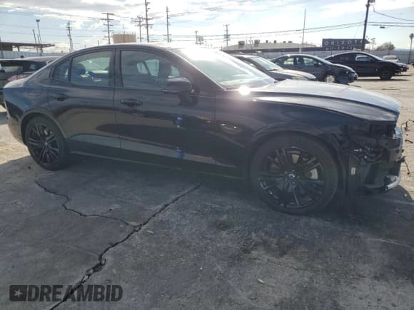 ✅ 2024 Volvo S60 Plus Black Edition • VIN: 7JRH60FH6RG294475 • Lot: 42765555. Listed on Copart with Not provided. Free auction sales archive from the USA and detailed vehicle history report at DreamBid. Image 4.