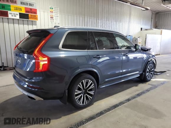✅ 2020 Volvo XC90 Momentum • VIN: YV4102PKXL1571644 • Lot: 69822875. Listed on Copart with 91,013 mi. Free auction sales archive from the USA and detailed vehicle history report at DreamBid. Image 3.