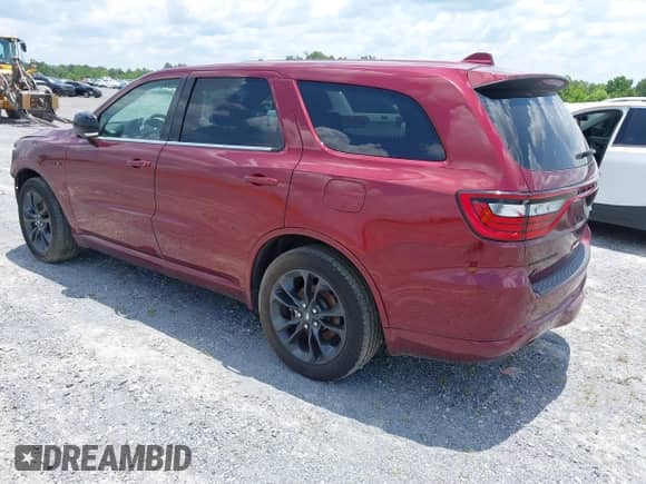 2021 Dodge Durango R/T with VIN 1C4SDJCT6MC848896, listed as a IAAI auction lot 41843255 with 59,234 mi miles and . Bid and sale history available at DreamBid. Image 3.