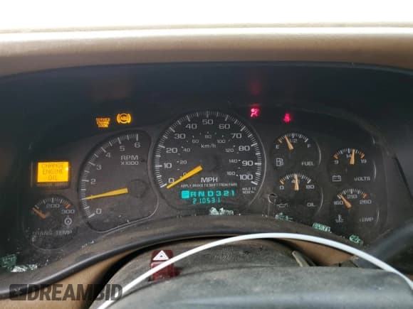 ✅ 2000 Chevrolet Suburban LT • VIN: 3GNGK26U0YG152261 • Лот: 54507745. Опубликован ранее на Copart с пробегом 210 531 миль. Бесплатный доступ к архиву аукционных продаж из США и подробный отчёт об истории автомобиля на DreamBid. Изображение 9.