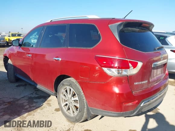 ✅ 2016 Nissan Pathfinder Platinum • VIN: 5N1AR2MN9GC666001 • Lot: 41636374. Listed on IAAI with 127,957 mi. Free auction sales archive from the USA and detailed vehicle history report at DreamBid. Image 3.