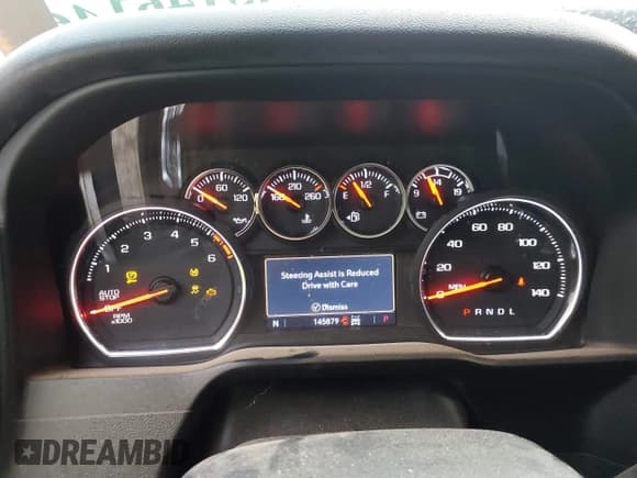 ✅ 2020 Chevrolet Silverado 1500 RST • VIN: 3GCUYEET9LG110801 • Lot: 43146146. Listed on IAAI with 145,879 mi. Free auction sales archive from the USA and detailed vehicle history report at DreamBid. Image 7.