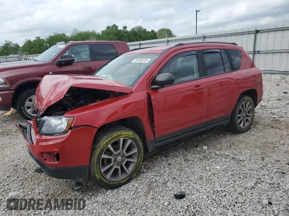 ✅ 2016 Jeep Compass Sport SE • VIN: 1C4NJDBB0GD759999 • Lot: 56983255. Wystawiony na Copart z przebiegiem 69 548 mil. Bezpłatny archiwum sprzedaży aukcyjnych z USA i szczegółowy raport historii pojazdu na DreamBid. Zdjęcie 1.