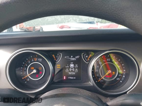 ✅ 2018 Jeep Wrangler Unlimited Sport S • VIN: 1C4HJXDGXJW152723 • Lot: 43616338. Listed on IAAI with 77,566 mi. Free auction sales archive from the USA and detailed vehicle history report at DreamBid. Image 7.