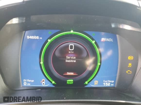 2017 Chevrolet Volt Premier z VIN 1G1RB6S5XHU104232, wystawiony jako Copart lot #46373543 z przebiegiem 94 666 mil mil oraz . Historia ofert i sprzedaży dostępna na DreamBid. Obrazek 9.