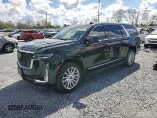 ✅ 2021 Cadillac Escalade • VIN: 1GYS3JKT0MR374147 • Lot: 46787975. Listed on Copart with 276,656 mi. Free auction sales archive from the USA and detailed vehicle history report at DreamBid. Image 1.