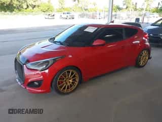 2016 Hyundai Veloster Turbo с VIN KMHTC6AE0GU289915, выставлен на аукционе IAAI как лот 43333026 с пробегом 124 055 миль миль и . История ставок и продаж доступна на DreamBid. Изображение 2.