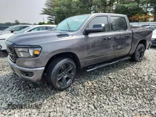 2024 Ram 1500 Big Horn с VIN 1C6SRFFT6RN109251, выставлен на аукционе Copart как лот 67509495 с пробегом Не указан миль и Списание • Salvage title. История ставок и продаж доступна на DreamBid. Изображение 1.