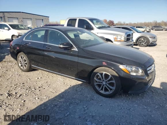 ✅ 2017 Mercedes-Benz C 300 • VIN: 55SWF4JB9HU205778 • Lot: 92354375. Listed on Copart with 50,987 mi. Free auction sales archive from the USA and detailed vehicle history report at DreamBid. Image 4.