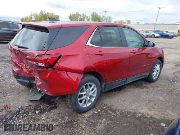 2024 Chevrolet Equinox LT с VIN 3GNAXUEG3RL209835, выставлен на аукционе IAAI как лот 43440472 с пробегом 20 159 миль миль и . История ставок и продаж доступна на DreamBid. Изображение 4.