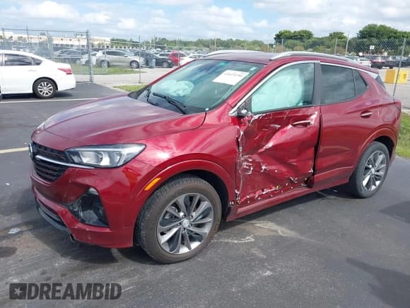 ✅ 2022 Buick Encore GX Select • VIN: KL4MMDSL6NB106821 • Lot: 43615190. Listed on IAAI with 32,628 mi. Free auction sales archive from the USA and detailed vehicle history report at DreamBid. Image 2.