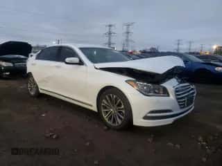 2015 Hyundai Genesis 3.8L z VIN KMHGN4JE6FU017769, wystawiony jako Copart lot #82062494 z przebiegiem 119 115 mil mil oraz Szkoda całkowita • Salvage title. Historia ofert i sprzedaży dostępna na DreamBid. Obrazek 4.