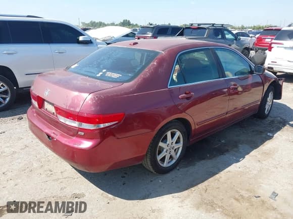 ✅ 2004 Honda Accord EX • VIN: 1HGCM66574A060009 • Lot: 43147045. Listed on IAAI with Not provided. Free auction sales archive from the USA and detailed vehicle history report at DreamBid. Image 4.