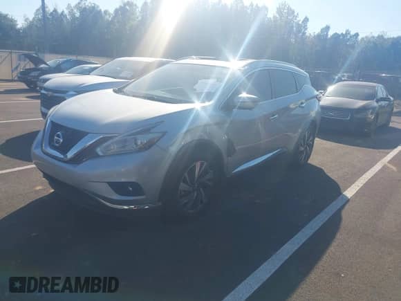 2016 Nissan Murano Platinum with VIN 5N1AZ2MG1GN116734, listed as a IAAI auction lot 43411492 with 93,011 mi miles and . Bid and sale history available at DreamBid. Image 22.