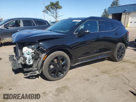 ✅ 2020 Chevrolet Blazer RS • VIN: 3GNKBKRS8LS661332 • Лот: 84374985. Опубликован ранее на Copart с пробегом 52 982 миль. Бесплатный доступ к архиву аукционных продаж из США и подробный отчёт об истории автомобиля на DreamBid. Изображение 1.