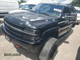2002 Chevrolet Tahoe LT с VIN 1GNEC13Z82R280284, выставлен на аукционе Copart как лот 70158245 с пробегом 192 291 миль миль и Списание • Salvage title. История ставок и продаж доступна на DreamBid. Изображение 1.