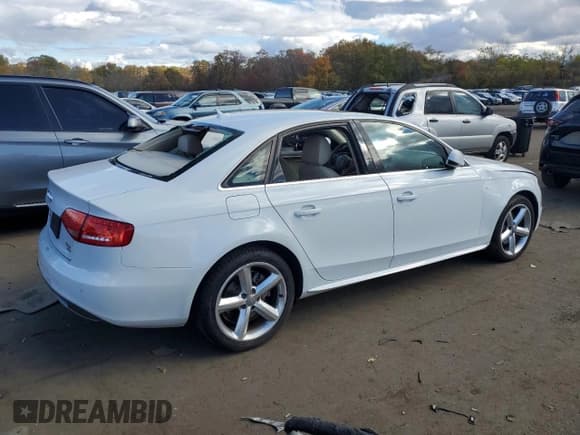 ✅ 2012 Audi A4 Premium Plus • VIN: WAUFFAFL3CA099313 • Lot: 89864875. Listed on Copart with 108,399 mi. Free auction sales archive from the USA and detailed vehicle history report at DreamBid. Image 3.