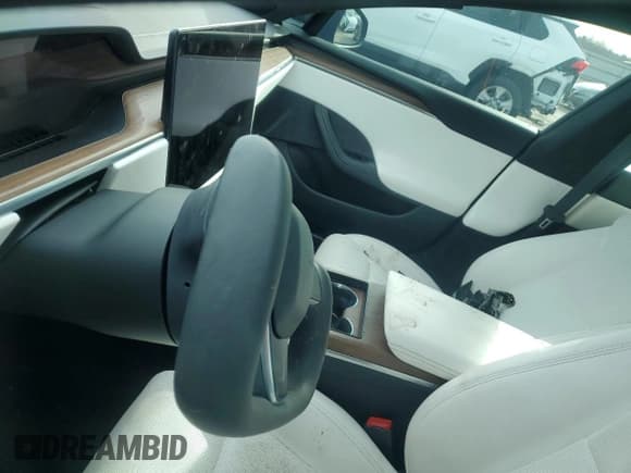 ✅ 2021 Tesla Model S Long Range • VIN: 5YJSA1E5XMF435213 • Lot: 43395365. Listed on Copart with Not provided. Free auction sales archive from the USA and detailed vehicle history report at DreamBid. Image 9.