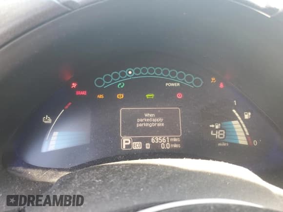 ✅ 2016 Nissan LEAF S • VIN: 1N4BZ0CPXGC313949 • Лот: 85373305. Опубликован ранее на Copart с пробегом 63 561 миль. Бесплатный доступ к архиву аукционных продаж из США и подробный отчёт об истории автомобиля на DreamBid. Изображение 9.