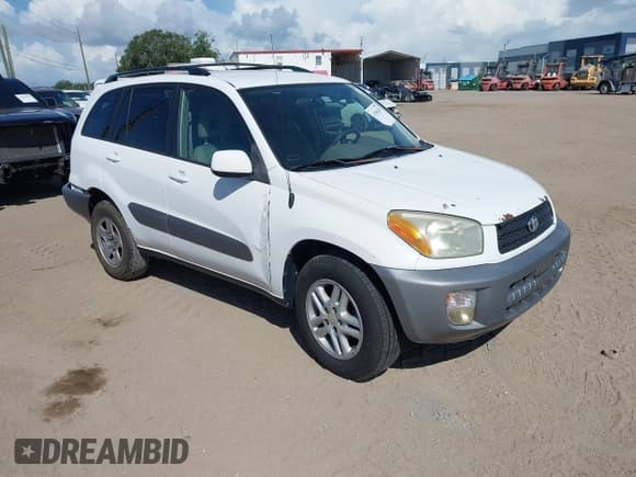 ✅ 2001 Toyota RAV4 • VIN: JTEGH20V810018967 • Lot: 42906183. Listed on IAAI with 211,479 mi. Free auction sales archive from the USA and detailed vehicle history report at DreamBid. Image 1.