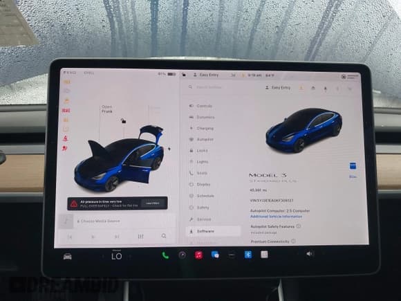 ✅ 2019 Tesla Model 3 Mid Range • VIN: 5YJ3E1EA0KF309137 • Лот: 43230455. Опубликован ранее на IAAI с пробегом 45 991 миль. Бесплатный доступ к архиву аукционных продаж из США и подробный отчёт об истории автомобиля на DreamBid. Изображение 18.