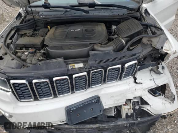 2017 Jeep Grand Cherokee Limited with VIN 1C4RJFBG4HC862858, listed as a Copart auction lot 82349945 with 83,721 mi miles and Salvage title. Bid and sale history available at DreamBid. Image 12.