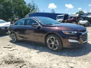 2021 Chevrolet Malibu LT with VIN 1G1ZD5ST8MF019567, listed as a Copart auction lot 62711825 with 94,517 mi miles and Salvage title. Bid and sale history available at DreamBid. Image 4.