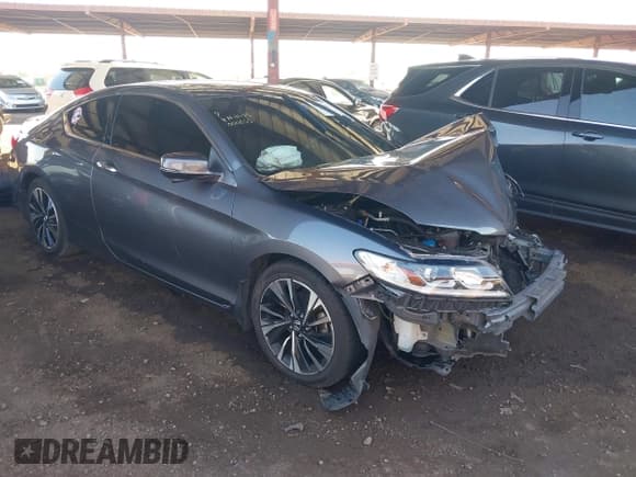 ✅ 2017 Honda Accord EX • VIN: 1HGCT1B79HA000655 • Lot: 43715163. Listed on IAAI with 101,736 mi. Free auction sales archive from the USA and detailed vehicle history report at DreamBid. Image 1.