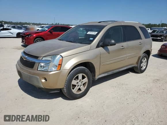 2005 Chevrolet Equinox LT with VIN 2CNDL63F656198184, listed as a Copart auction lot 74918704 with 159,174 mi miles and Salvage title. Bid and sale history available at DreamBid. Image 1.