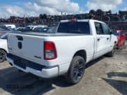 ✅ 2023 Ram 1500 Lone Star • VIN: 1C6SRFMT5PN599519 • Lot: 42921193. Listed on IAAI with 153,168 mi. Free auction sales archive from the USA and detailed vehicle history report at DreamBid. Image 4.
