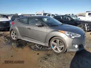 ✅ 2014 Hyundai Veloster Turbo • VIN: KMHTC6AE0EU209218 • Lot: 83717664. Wystawiony na Copart z przebiegiem 119 646 mil. Bezpłatny archiwum sprzedaży aukcyjnych z USA i szczegółowy raport historii pojazdu na DreamBid. Zdjęcie 4.
