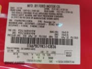 ✅ 2019 Ford Mustang GT • VIN: 1FA6P8CF9K5143836 • Lot: 42007730. Listed on IAAI with 40,326 mi. Free auction sales archive from the USA and detailed vehicle history report at DreamBid. Image 9.