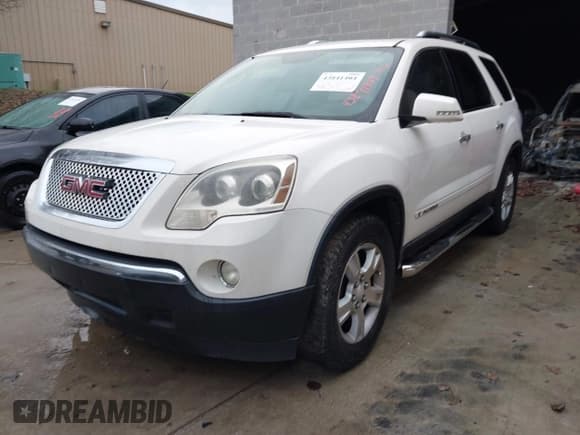 ✅ 2008 GMC Acadia SLT1 • VIN: 1GKER23788J292670 • Lot: 43841404. Listed on IAAI with 223,587 mi. Free auction sales archive from the USA and detailed vehicle history report at DreamBid. Image 2.